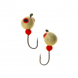 Мормышка вольфрамовая Lumicom Дробинка с ушком Ф4.5 обмазка малек MP