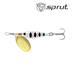 Блесна Sprut Alpina Classic Spinner №2 9г/STR-G