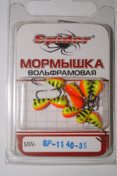 Мормышка W Spider Капля с ушком краш. MW-SP-1140-35, цена за 1 шт.