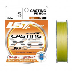Шнур LINESYSTEM Casting PE X8 #3.0 (150m) yellow