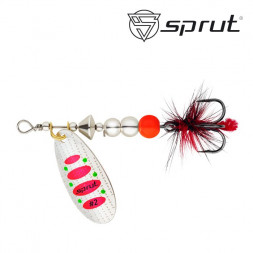 Блесна Sprut Caspia Spinner №2 4.5г/SR1