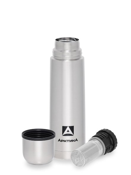 Термос АРКТИКА с узким горлом 101-500С с ситечком