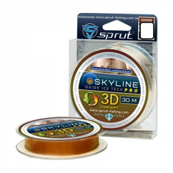Леска SPRUT Skyline 3D Fluorocarbon Composition IceTech PRO Oxide 0.165 30м