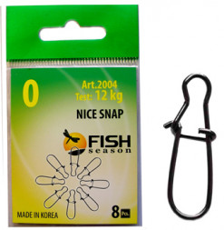 Застежка Fish Season Nice №3 30кг 7шт 2004-3F