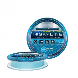 Леска SPRUT Skyline Fluorocarbon Composition EvoTech Classic Blue 0.185 100м