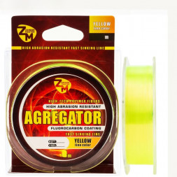 Леска ZanderMaster AGREGATOR 100m, 0.165мм х 3.3кг жёлтая